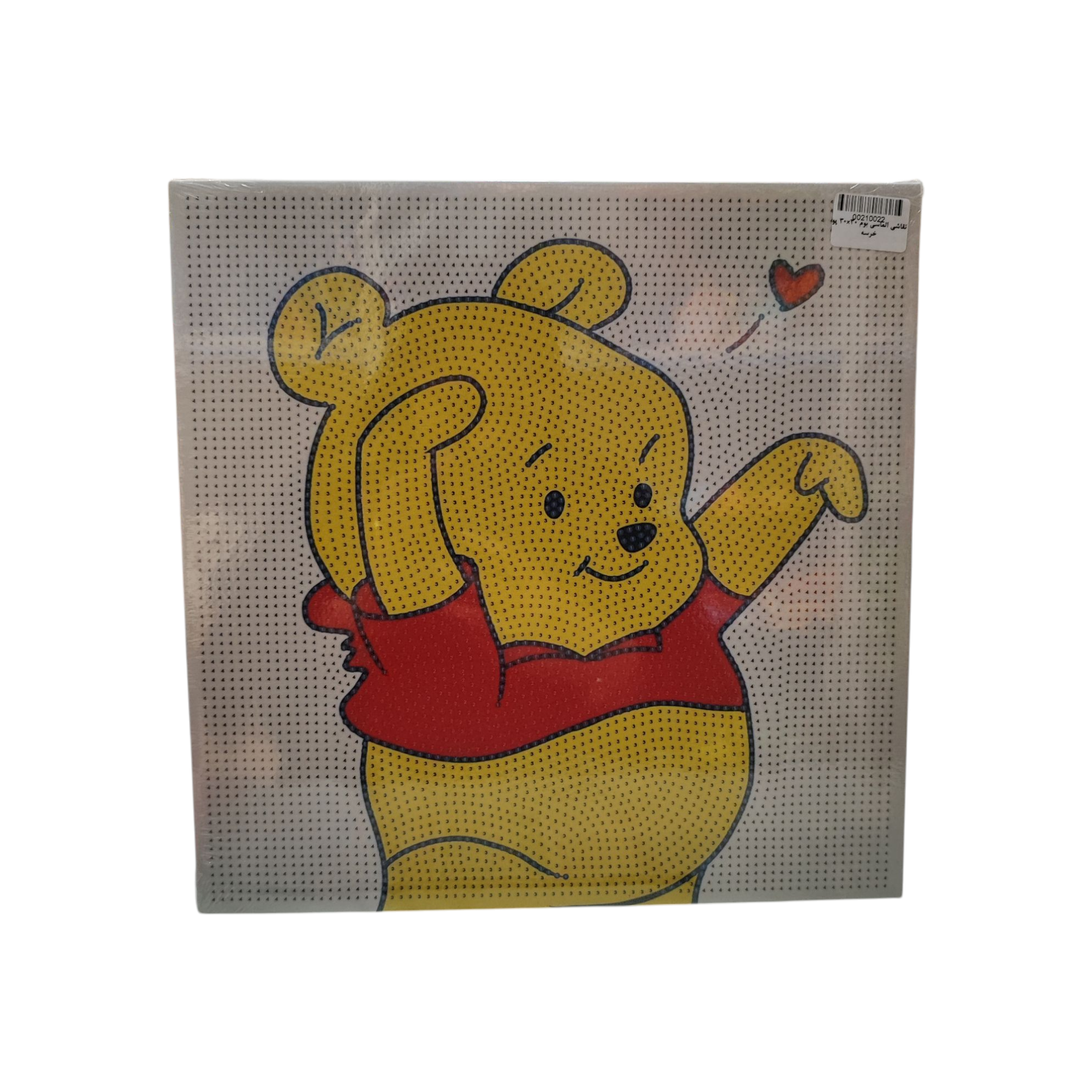 نقاشی الماسی بوم 30*30 پو خرسه