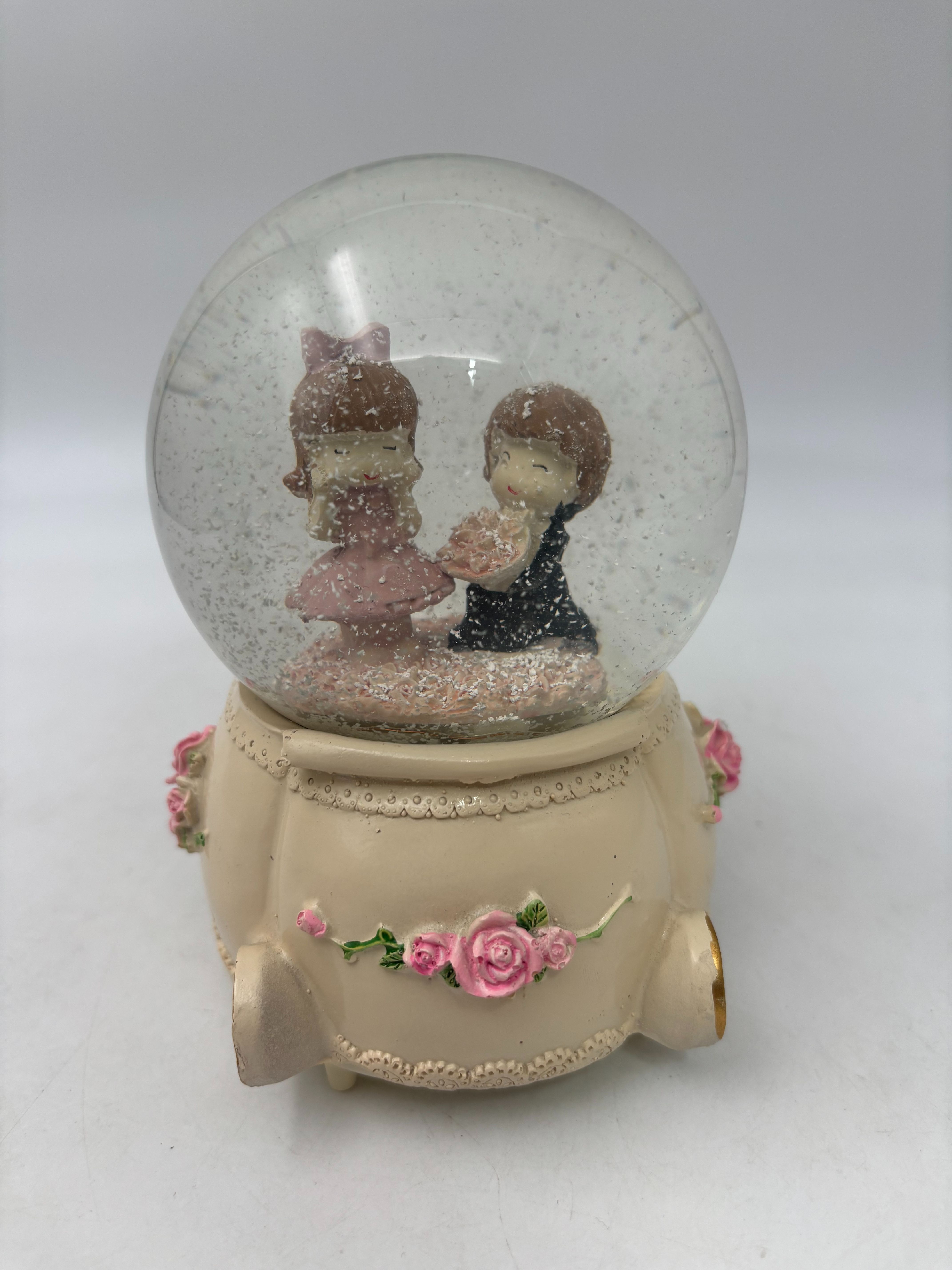 گوی پمپی بزرگ طرح عروس و داماد