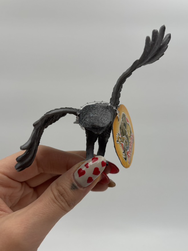 فیگور جغد خاکستری بزرگ در حال پرواز اورجینال 220 Mojo