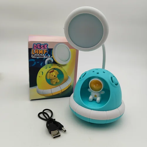 چراغ مطالعه و خواب سفینه فضانورد سبز 0861