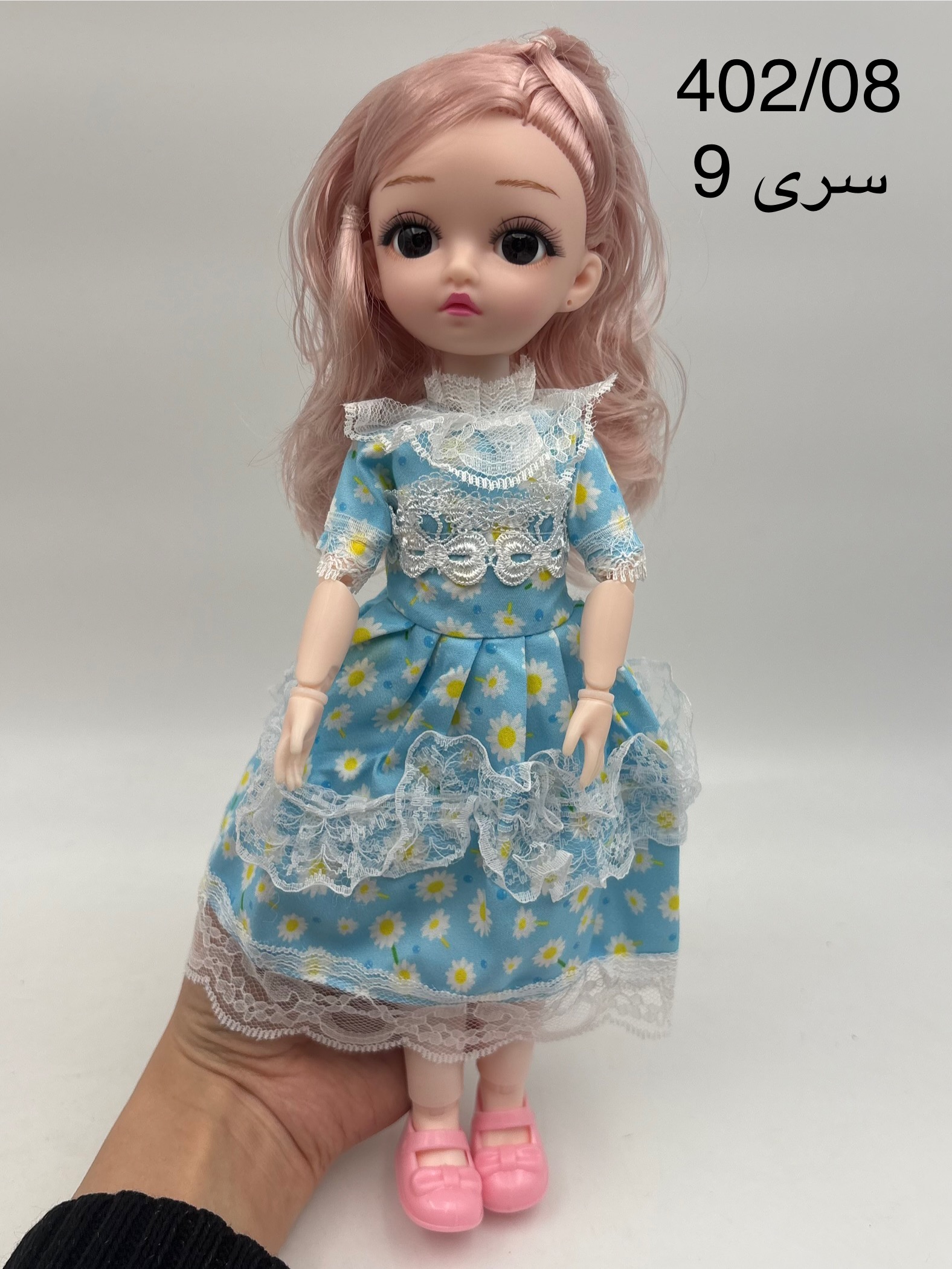 عروسک باربی اورجینال رویایی موزیکال 35سانتی کد 402/08