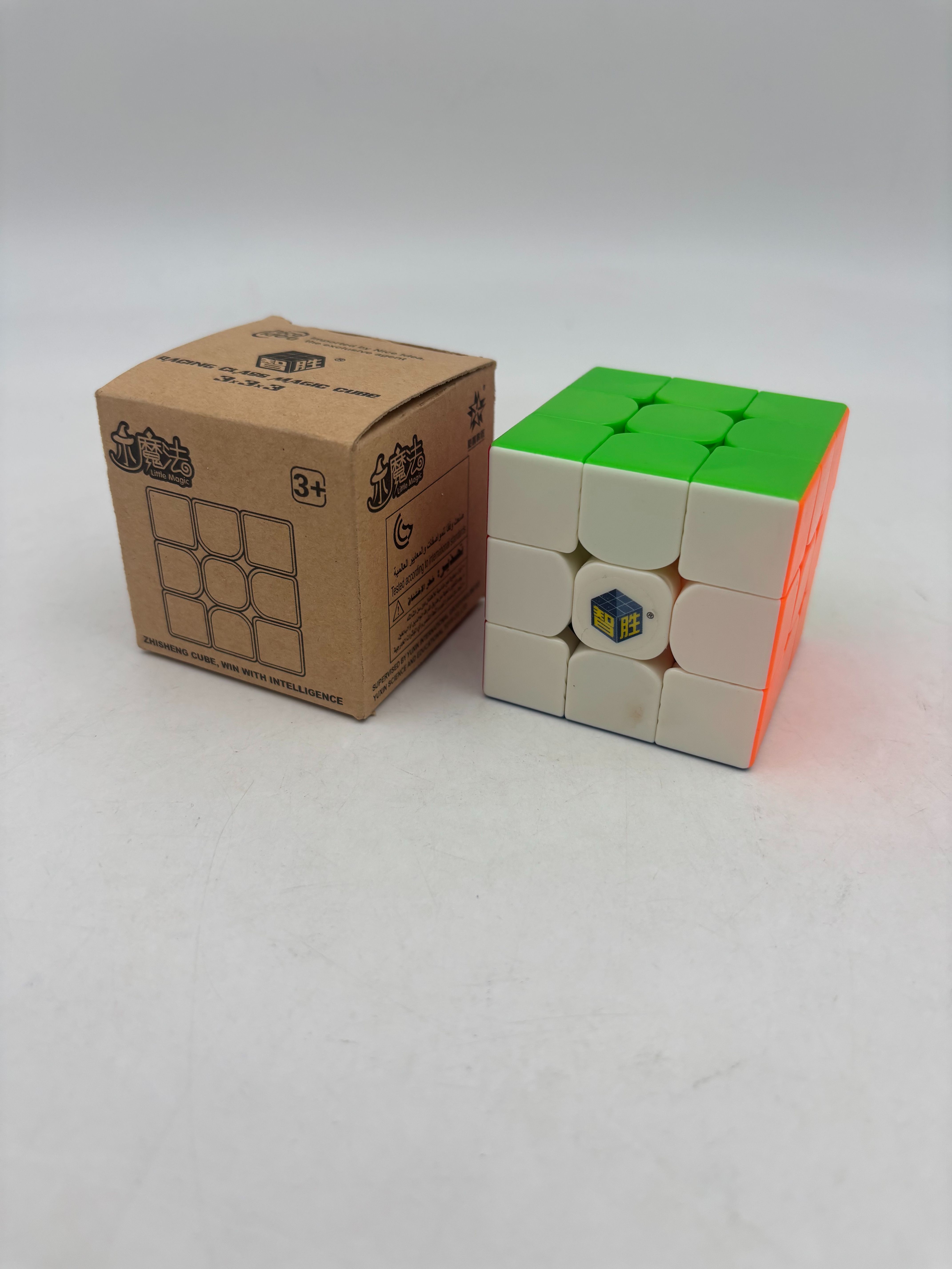 روبیک 3*3 خودرنگ لیتل مجیک یوکسین جعبه کرافت