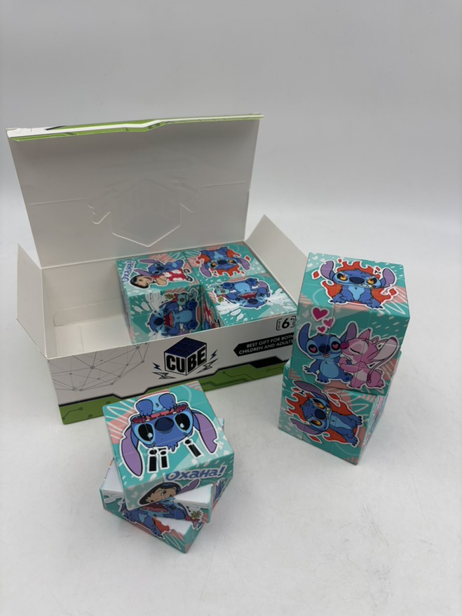 مکعب روبیک 3*3 فانتزی طرح استیچ اورجینال باکسی (بدون جعبه)