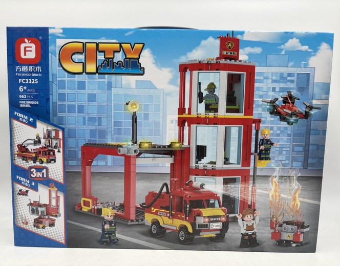 لگو ایستگاه آتش نشانی 3 در 1 کد 3325