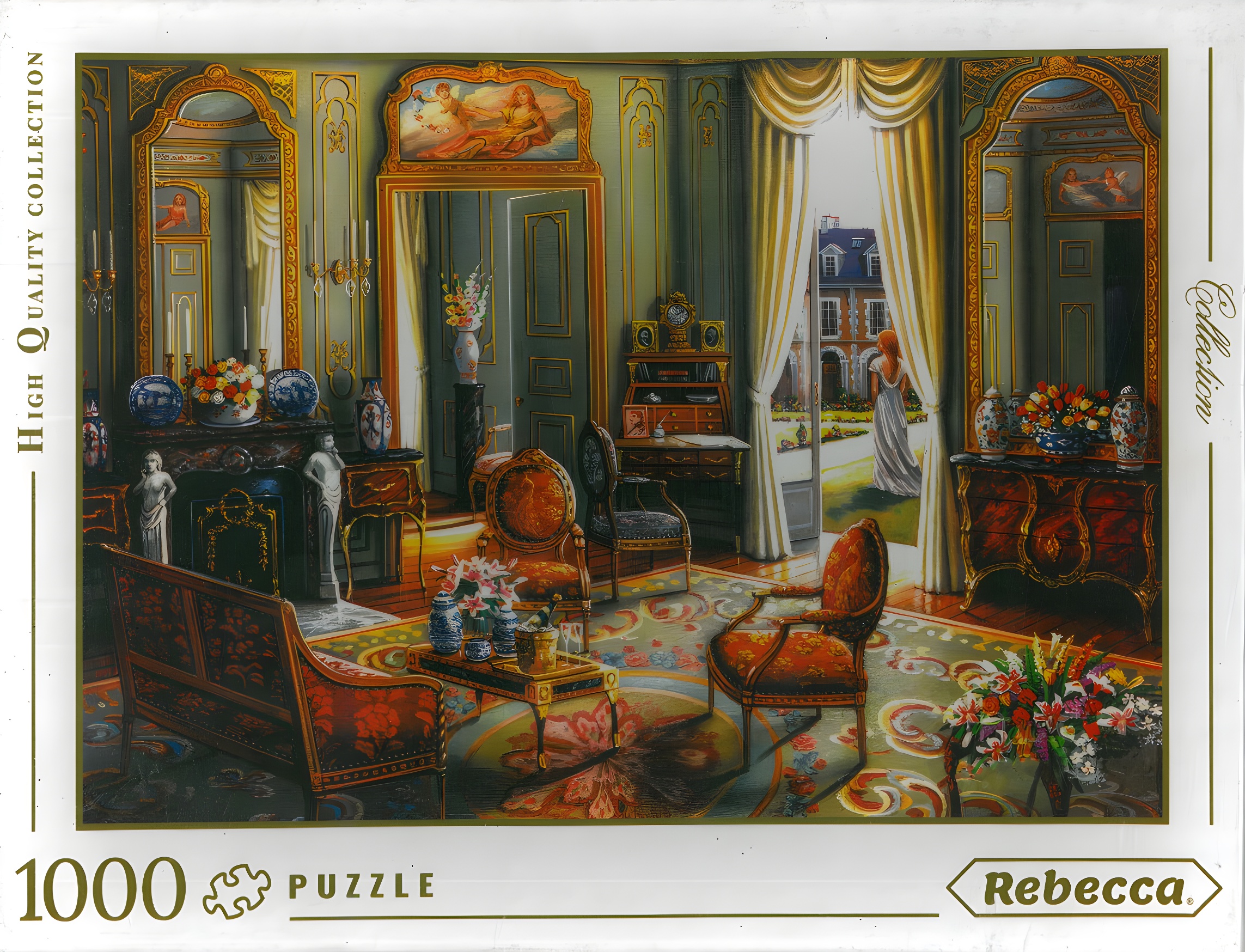 پازل ربکا 1000 قطعه طرح لحظه ای در تنهایی (زمان تنهایی)