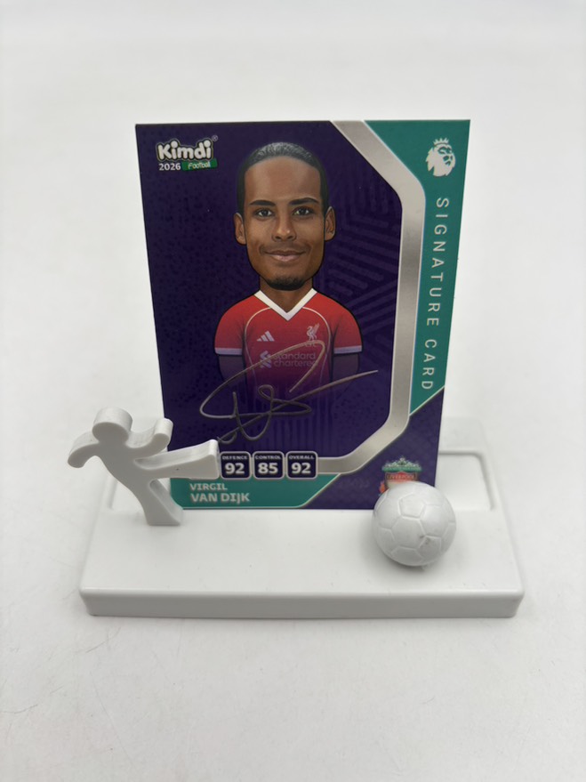 کارت کیمدی سری امضا ویرجیل فن دایک 2026