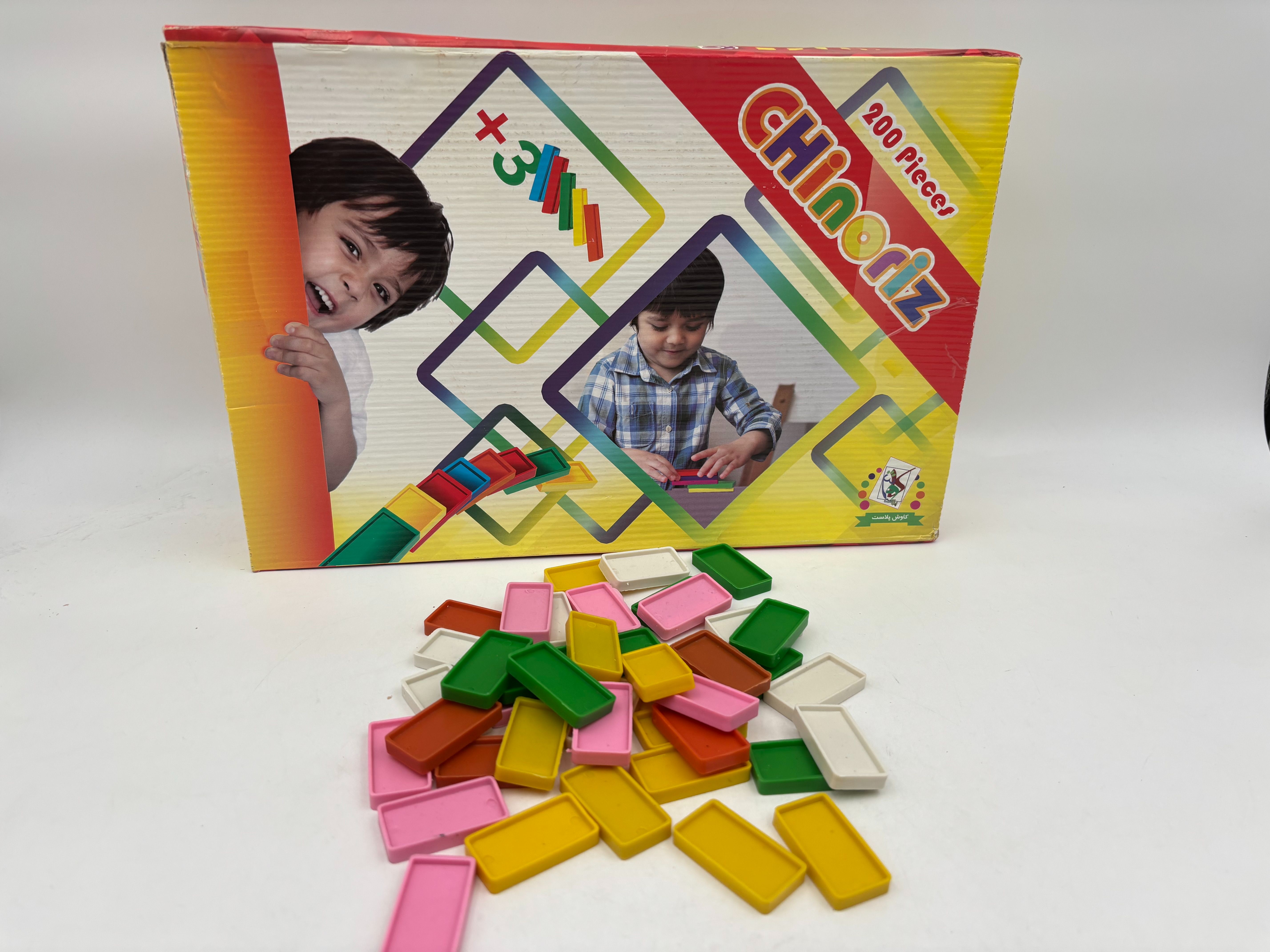 دومینو چین و ریز 200 قطعه
