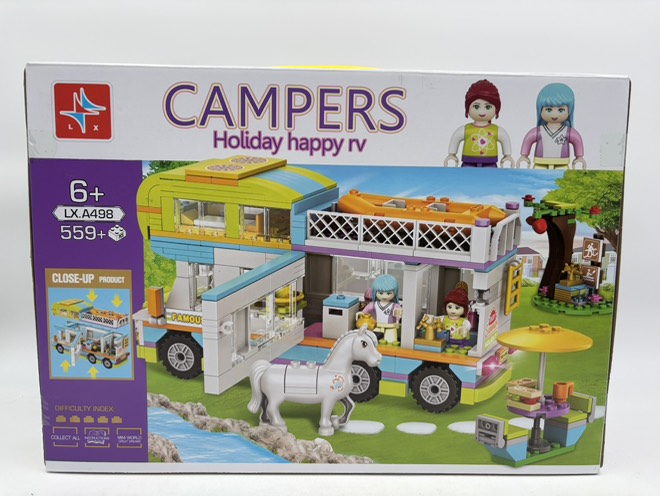 لگو کاروان مسافرتی دو طبقه 498