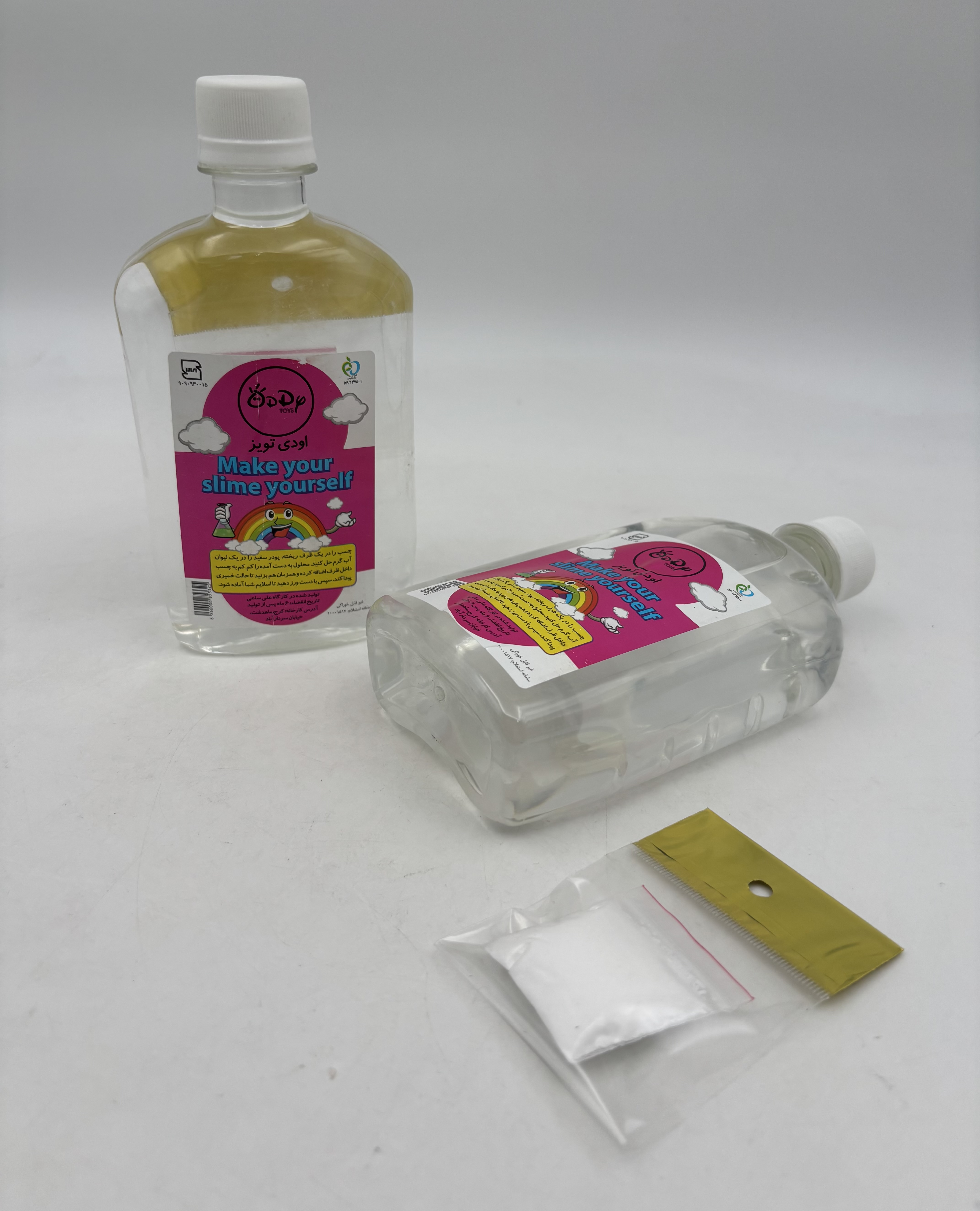 چسب اسلايم با پودر بوراکس OD