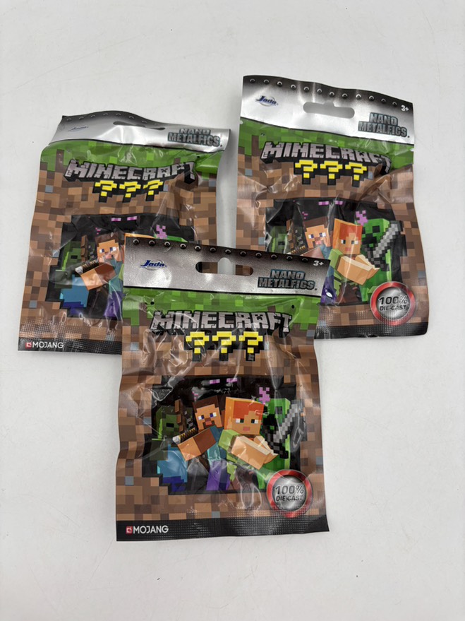 فیگور ماینکرافت فلزی سوپرایزی (شانسی) برند جادا کد 6482