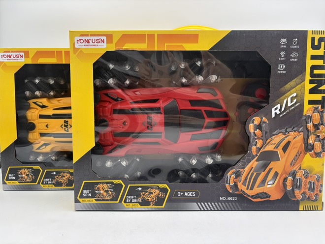 ماشین کنترلی چرخ کپسولی دریفت 360 دودزا بزرگ 6621