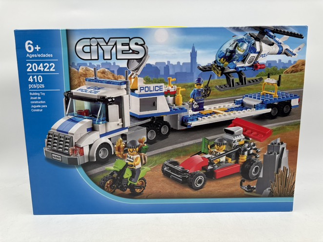 لگو تیم حمل و نقل هلی کوپتر پلیس 20422