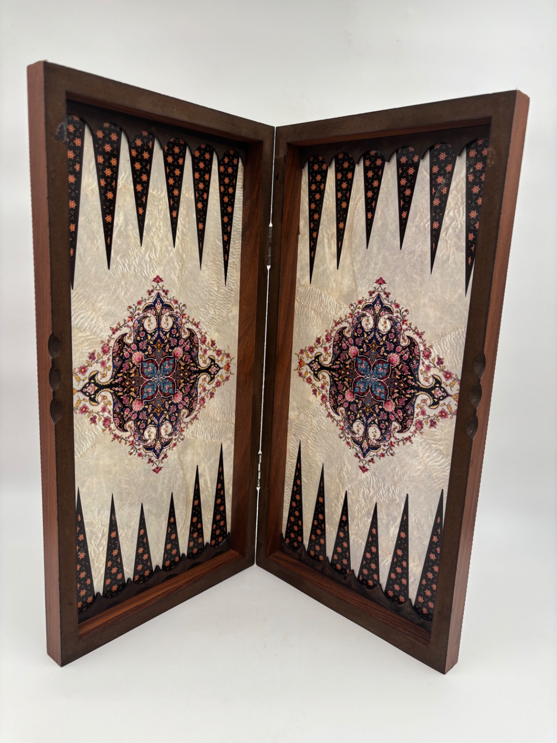 تخته نرد MDF طرح فرش (بدون مهره) کد 9939