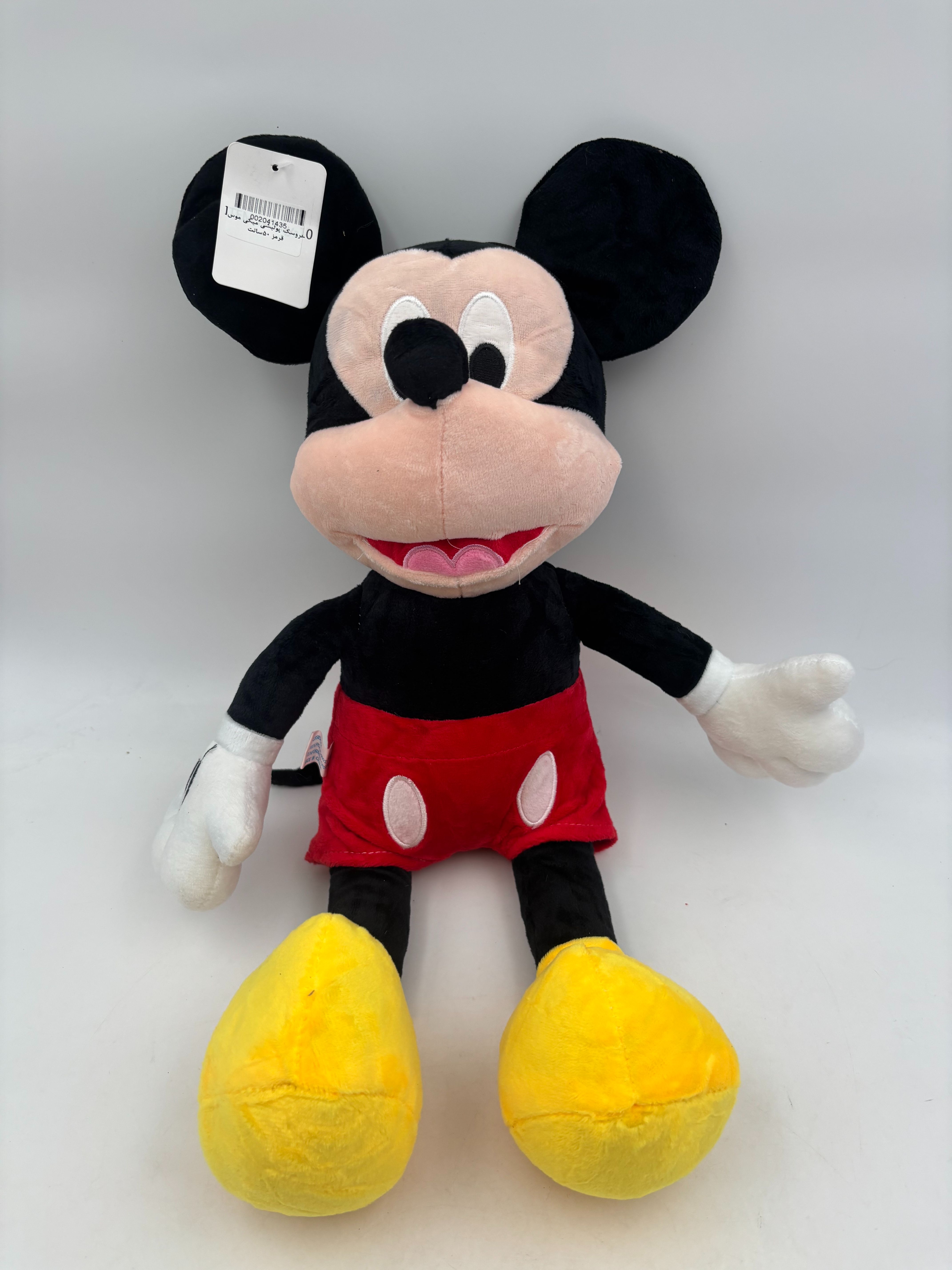 عروسک پولیشی میکی موس قرمز 50 سانتی