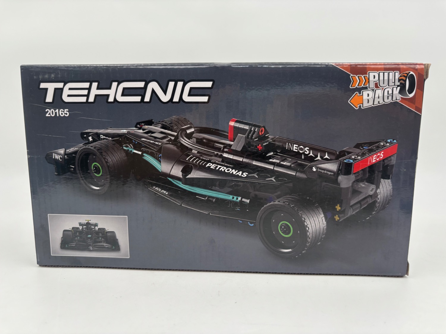 لگو تکنیک ماشین فرمول یک مرسدس بنز AMG PETRONAS کد 20165