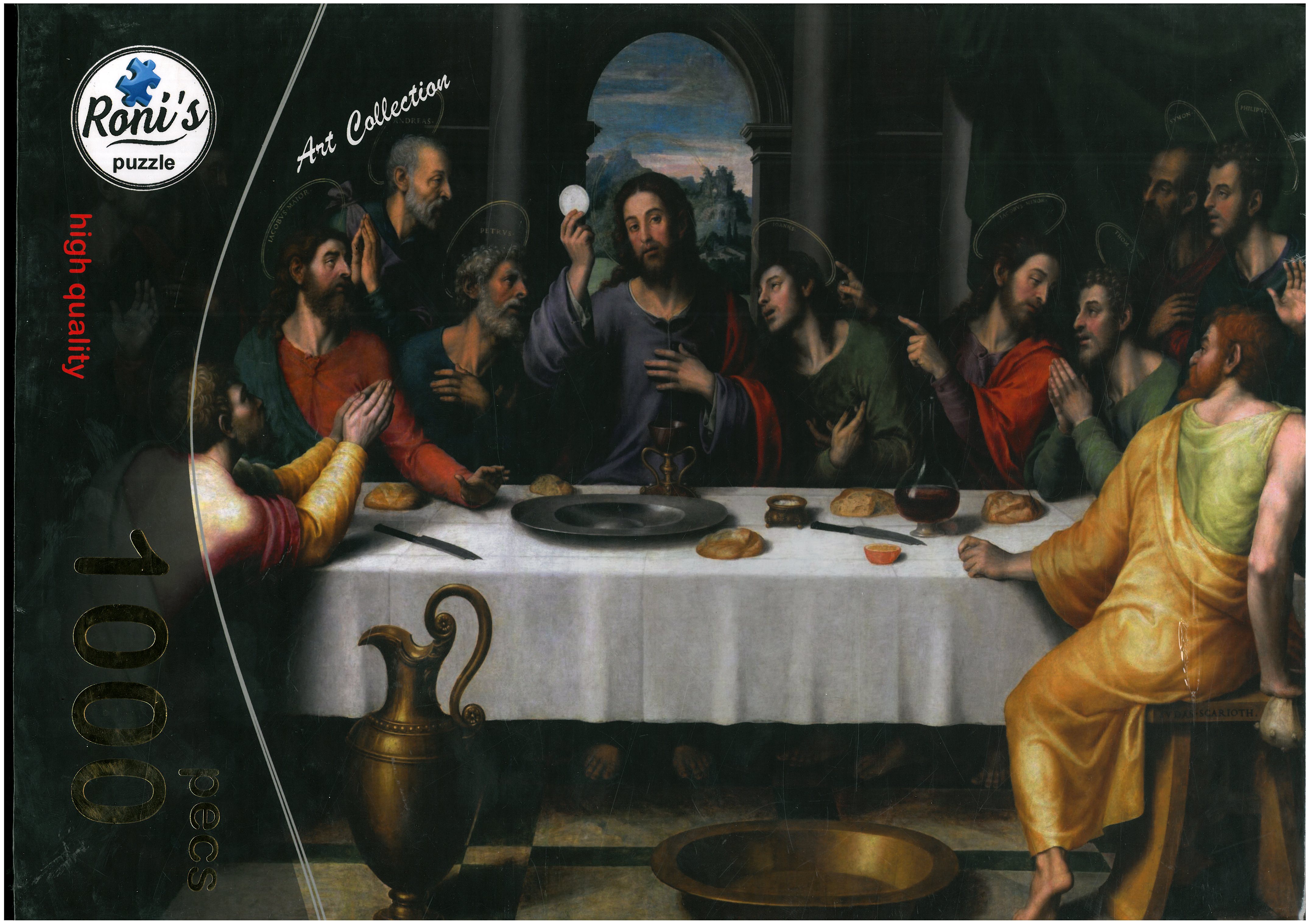 پازل رونيز 1000 قطعه طرح شام آخر مسیح