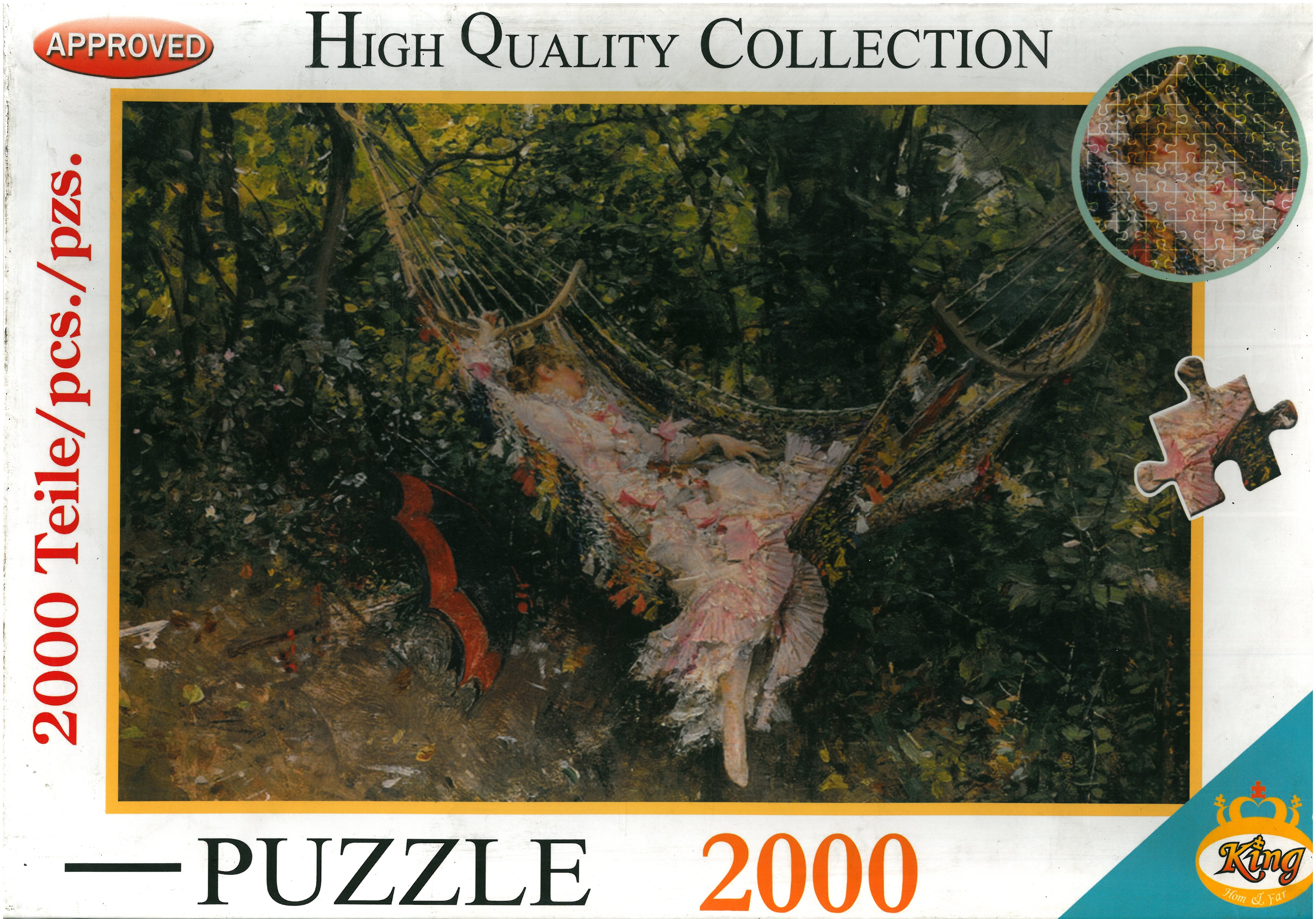 پازل 2000 قطعه کینگ