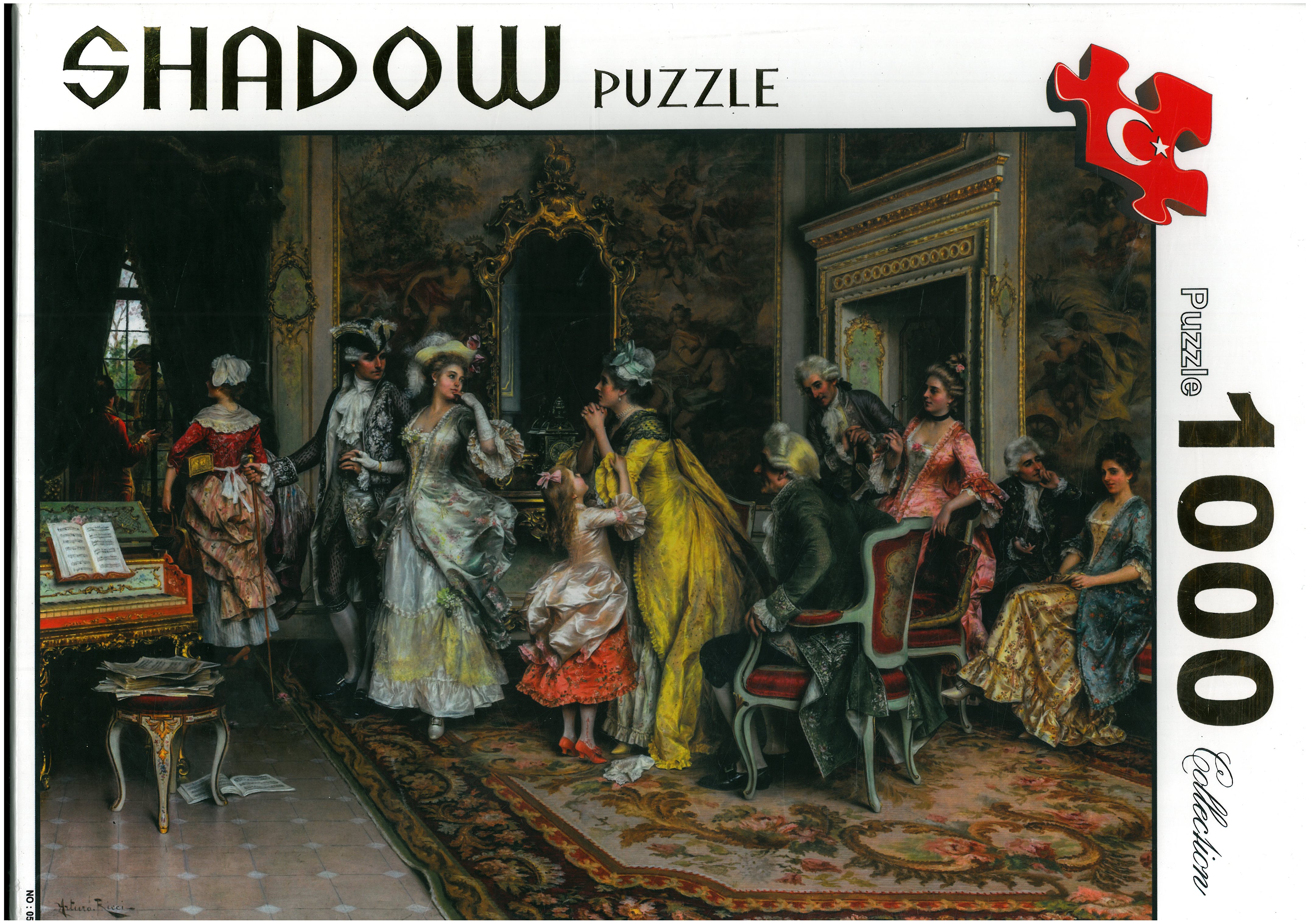 پازل شادوو 1000 قطعه طرح فلورانس