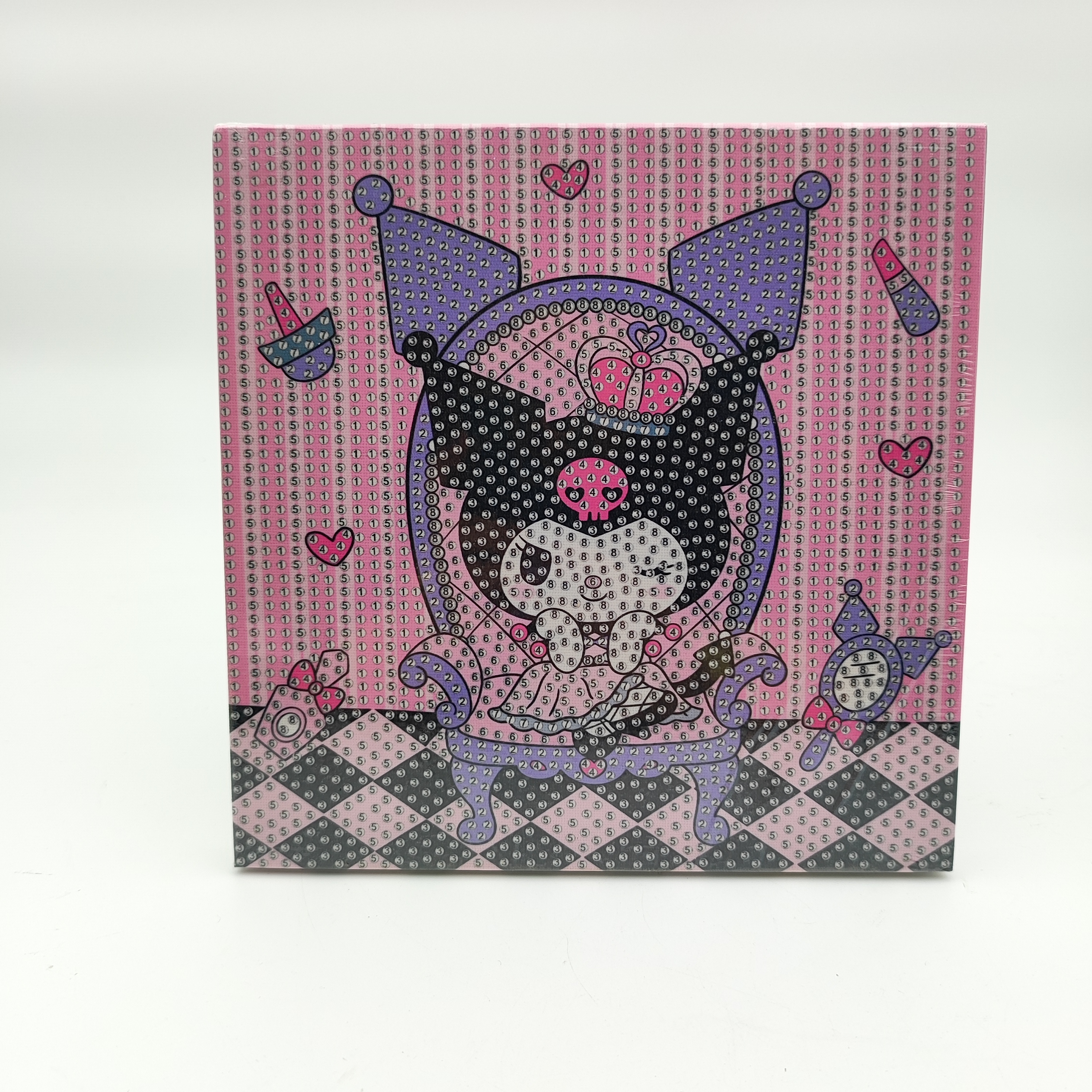 نقاشی الماسی بومی 20*20 کرومی 632/24