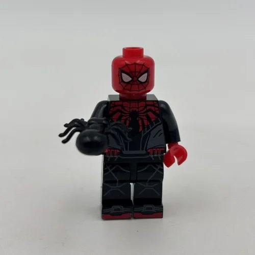 ميني فيگور لگويي مرد عنکبوتي لباس سيمبيوت/سياه (ماسک قرمز) کد 652