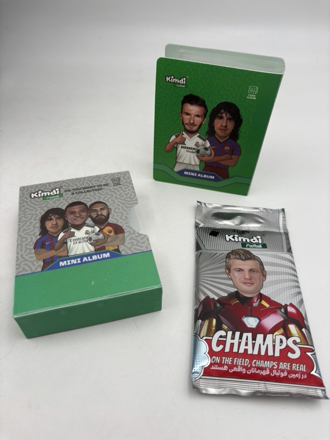 آلبوم کیمدی کوچک سبز پرنگ بکام با جایزه یک بسته چمس