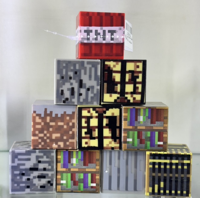فیگور مکعب طرح (ماینکرافت) کد603/16