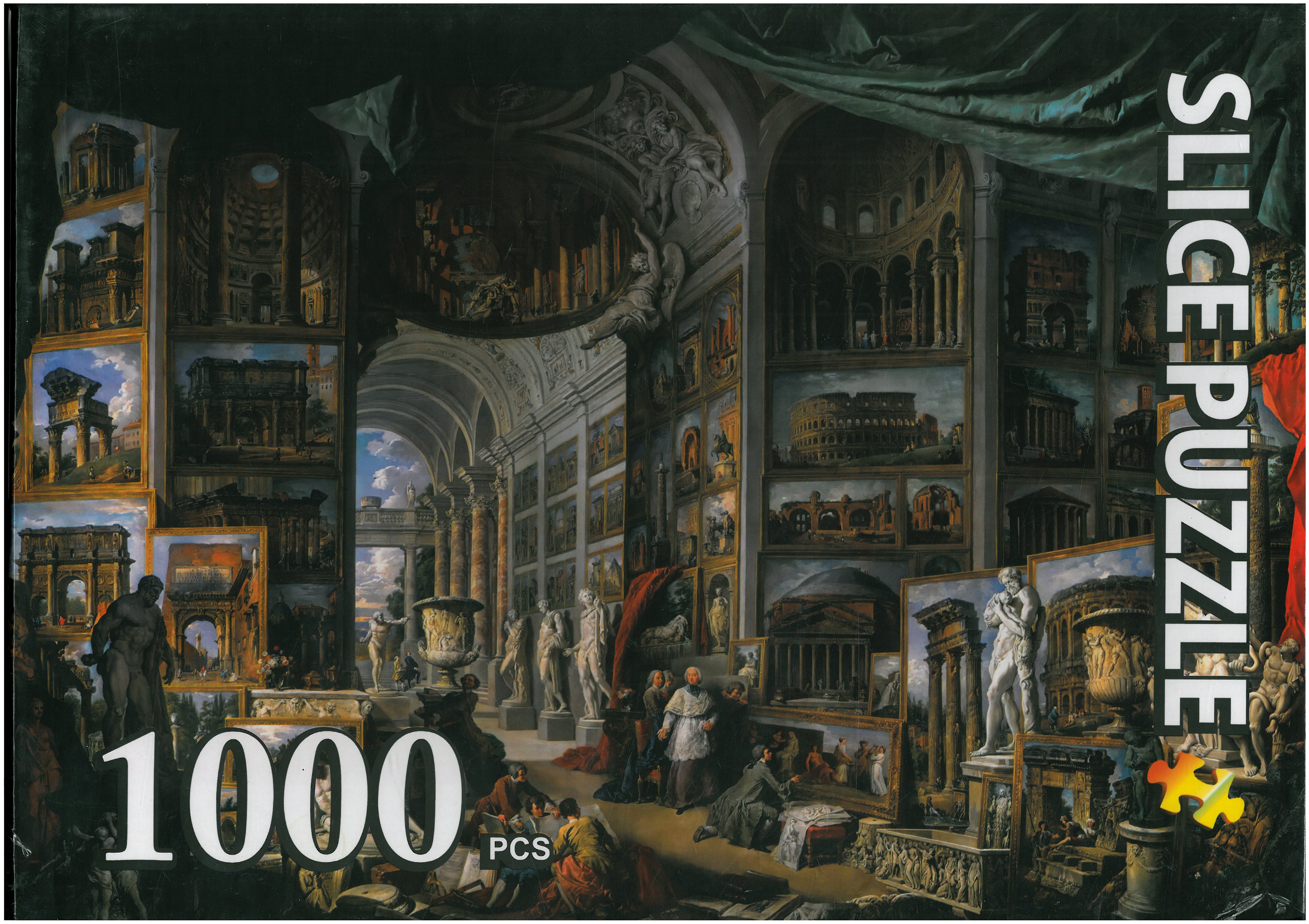 پازل اسلایس 1000 قطعه طرح تالار روم قدیم