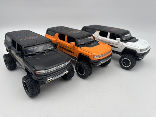 ماشین فلزی هامر برقی Ev سایز 1/24 کد 2410