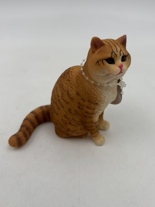 فیگور گربه نارنجی نژاد شورت هیر(طرح نشسته) اورجینال 3132 Mojo