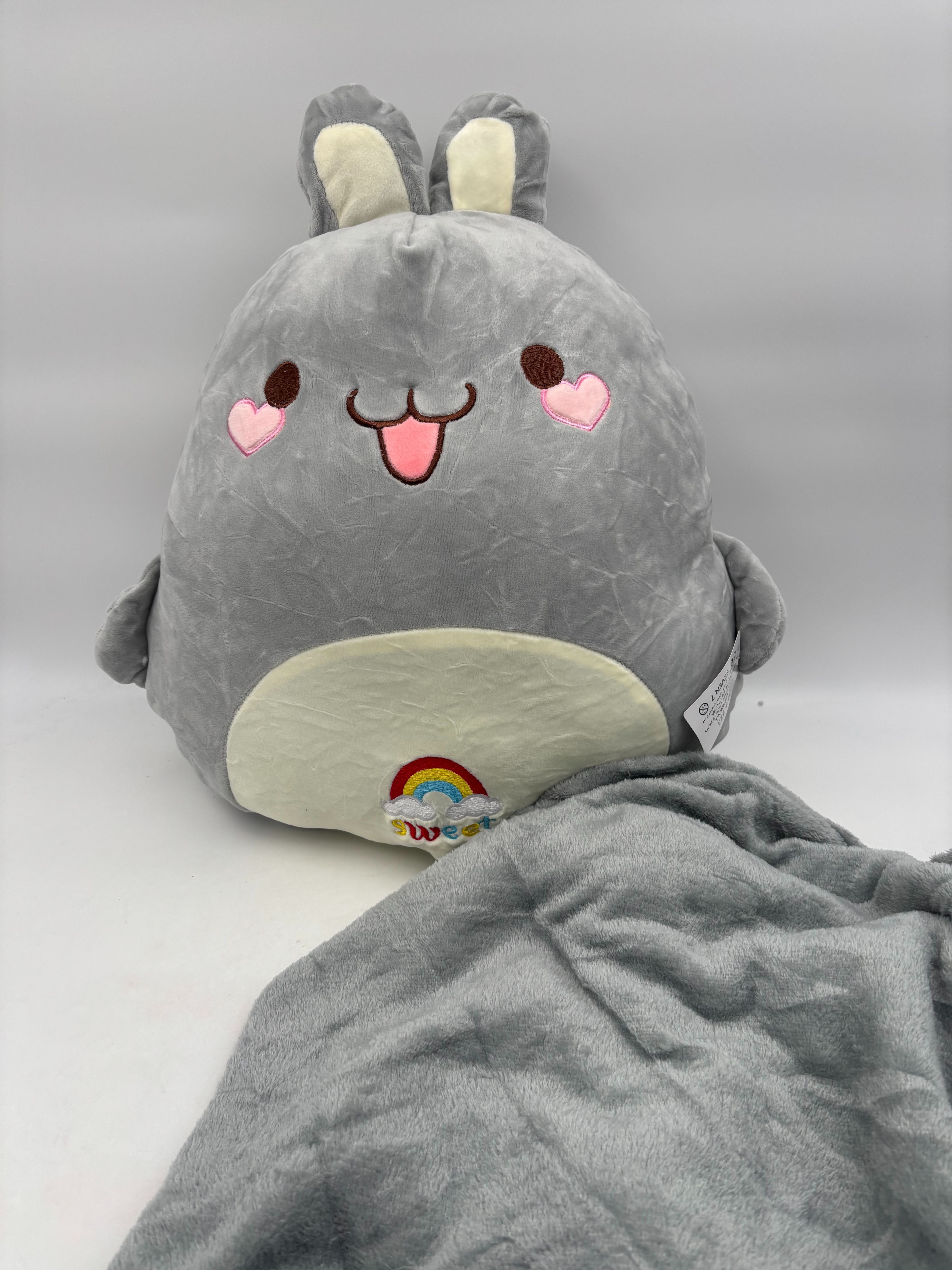 کوسن خرگوش سوییت نانو پتودار 45سانتی