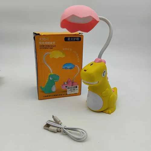 چراغ مطالعه دایناسور زرد 15281/9