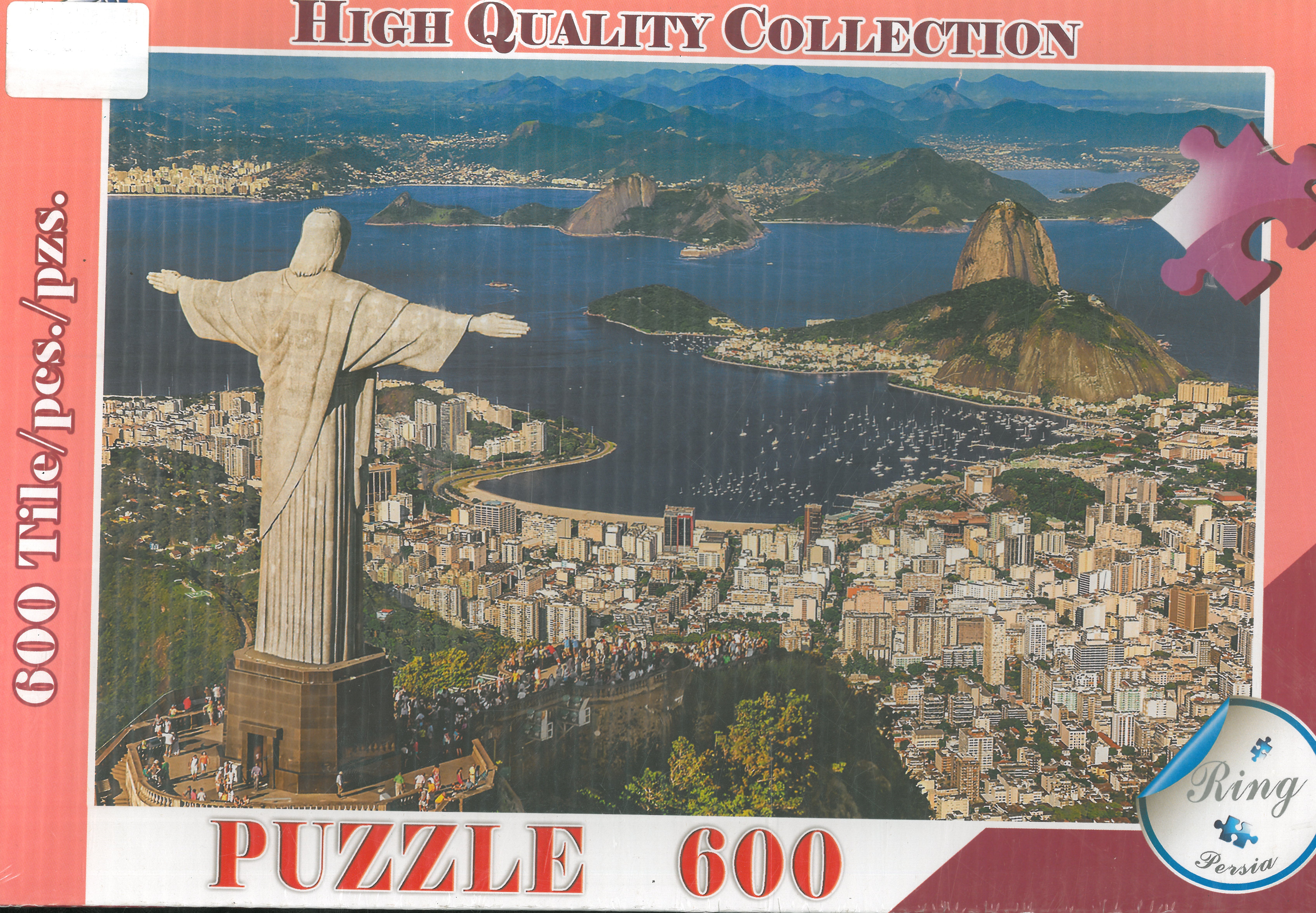 پازل 600 قطعه رینگ طرح تندیس مسیح در ریودوژانیرو