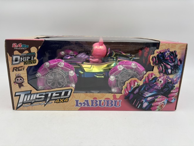 ماشین کنترلی دریفت چرخ کپسولی دودزا شخصیتی طرح لبوبو 6859/2