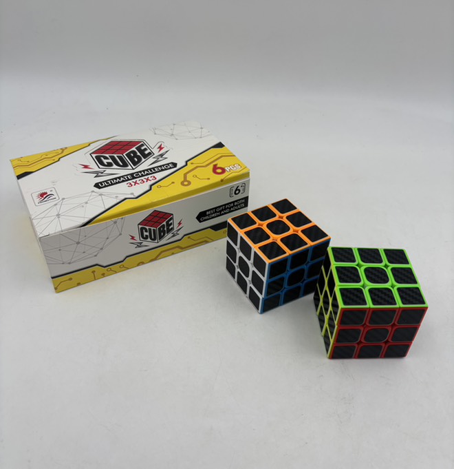 مکعب روبیک 3*3 کربنی اورجینال باکسی (بدون جعبه)