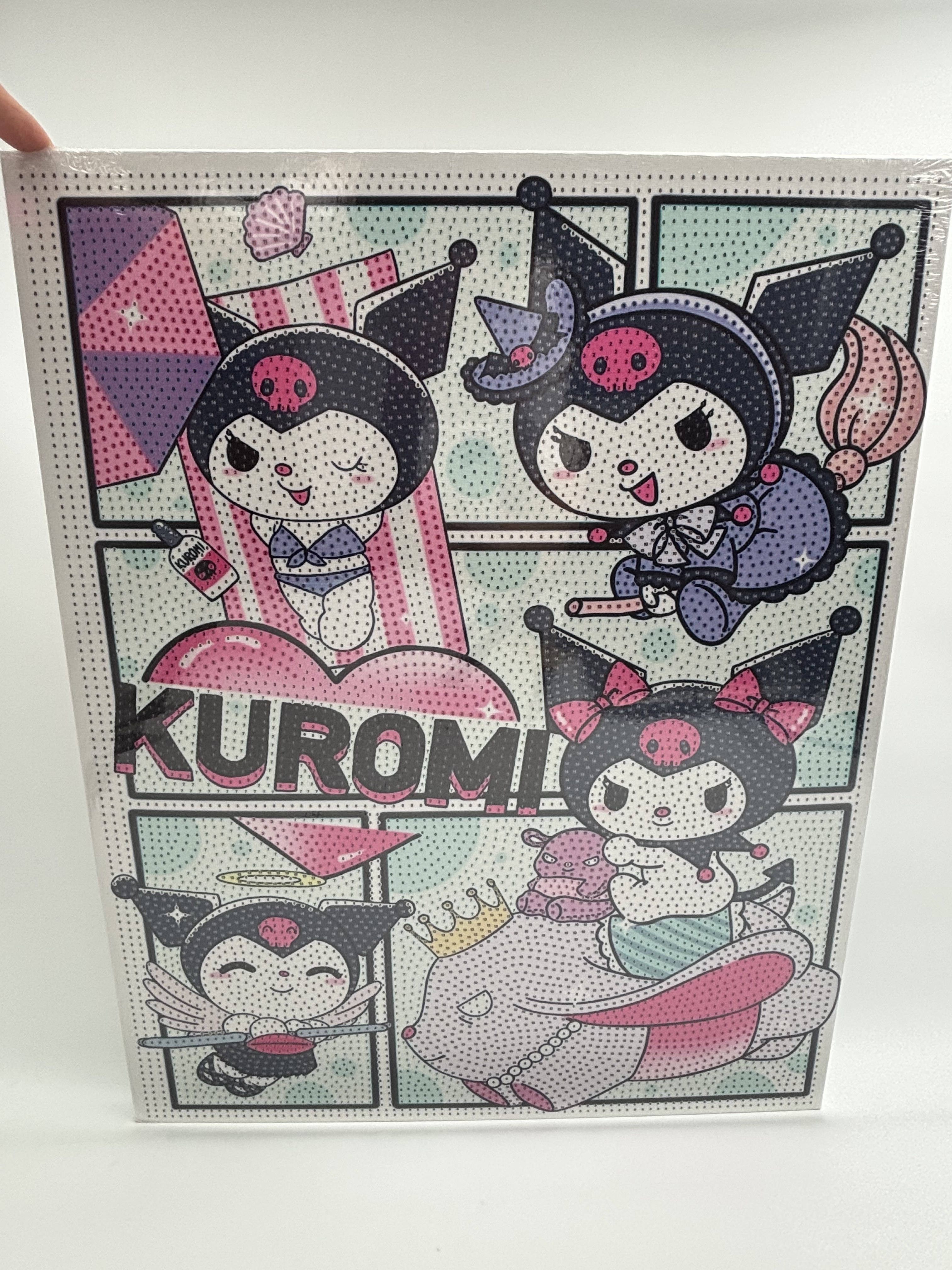 نقاشی الماسی بومی 40*50 طرح کرومی 4تایی