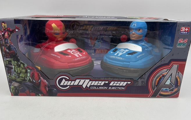 ماشین کنترلی 2 عددی تصادفی شخصیتی طرح مردآهنی با کاپیتان آمریکا 6667/1