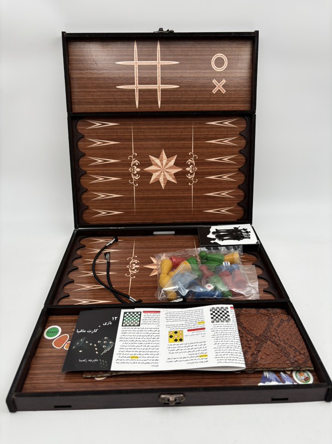 12+1 بازی چوبی (مافیادار)