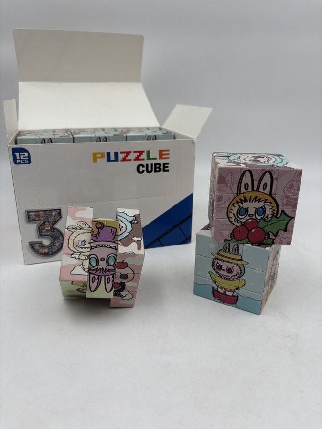 مکعب روبیک 3*3 فانتزی طرح لبوبو اورجینال باکسی (بدون جعبه)