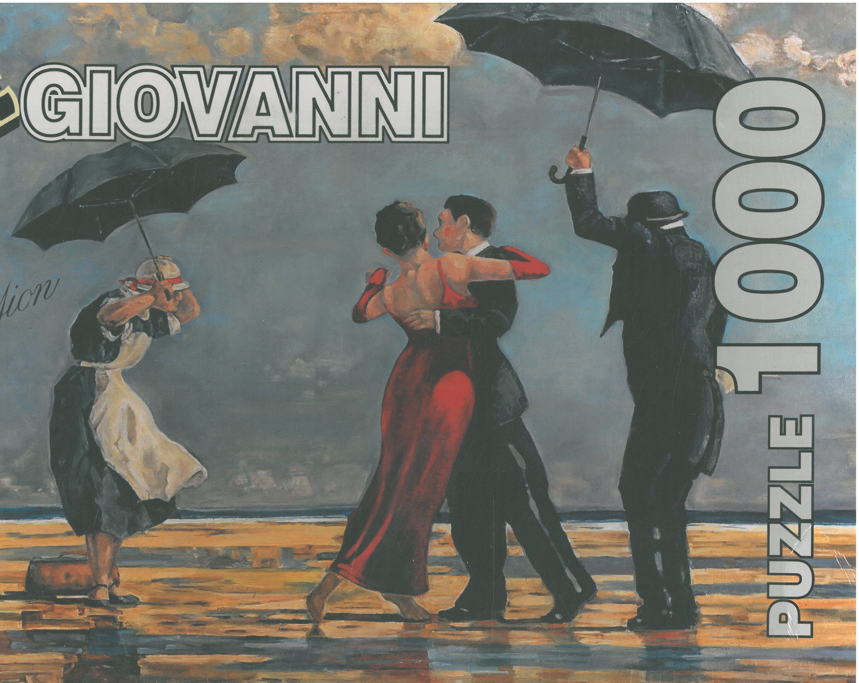 پازل جيواني 1000 قطعه طرح پيش خدمت آوازه خوان